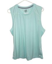 Champion mint green workout muscle running tank