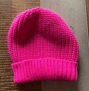 Forever 21 Neon Pink Hat Beanie