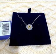 Swarovski NWT Sunshine Rhodium Plated Crystal Necklace 5459588 Valentine’s Day