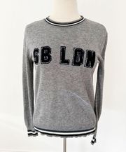 Sweaty Betty London Split Hem Long Sleeve Sweater in Gray | XS