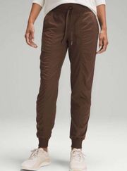 Lululemon Dance Studio Medium Rise Jogger Pants Java Brown 12 NWT