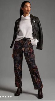 NWT  for Anthropologie Leopard Utility Pants