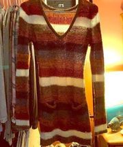 Multicolor striped sweater dress!