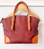 Python Domed Satchel