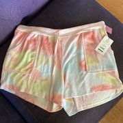 Secret Treasures Multi Color Drawstring Sleep Shorts Size Large