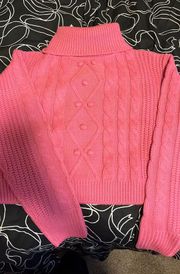 Pink Sweater