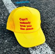 Yellow trucker Hat