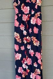 Band of Gypsies long floral jumpsuit size small