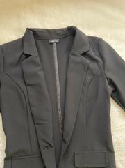 Black Button Blazer