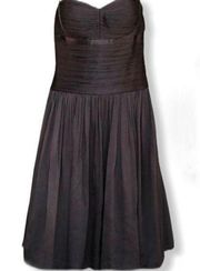 Vintage Laundry by Shelli Segal Black Silk Dress