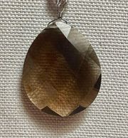 J. Jill Autumn Stone African Topaz pendant necklace