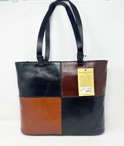 PATRICIA NASH Braden Tote Vintage Colorblock NWT