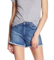 Joes Jeans Rory High Rise Fray Hem Denim Jean Shorts