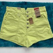 Levi’s  Women’s High Waisted Mom Shorts Size 31