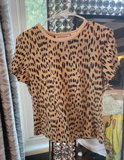 Cheetah Print Top