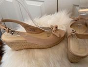 Merona Wedge sandals Size 6