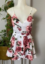 Floral Dress with Shorts