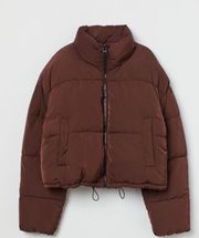 Brown Puffer Jacket 