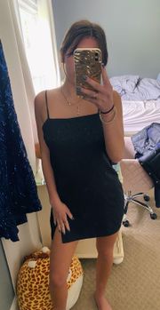 Black Slip Dress