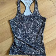 Champion Size Small Snakeskin Racerback workout tank Top