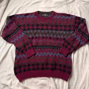 VINTAGE GRANDPA SWEATER CHUNKY KNIT