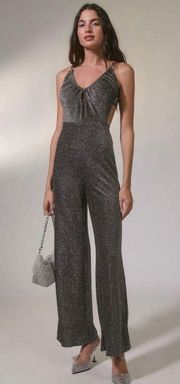 Sparkly Cut Out Jumpsuit 