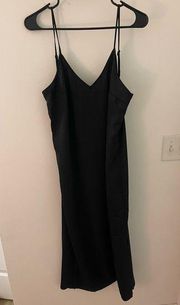 a new day target size M black dress hits around mid calf