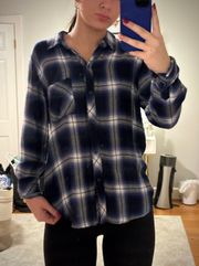 Blue flannel