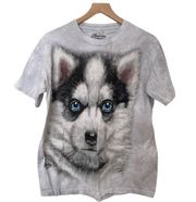 The Mountain Wolf Pup Tee Shirt Husky Dog Size Medium