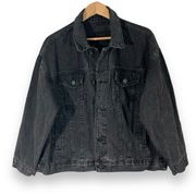 Blank NYC Black Denim Jacket