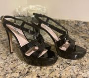 Black Heels Size 7 1/2