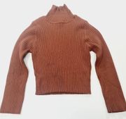 Superdown Milenka Crop Sweater in Brown