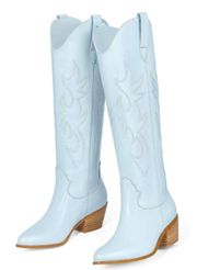 Light Blue Cowboy Boots