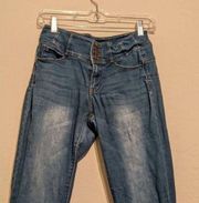 Wax jeans distressed stretchy jeans 5