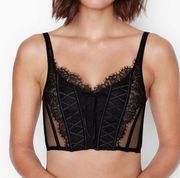 Victoria’s secret Dream Angels Unlined Lace-Up Corset Top