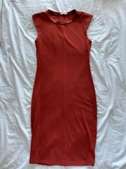 Red Midi Dress