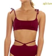 NWOT Agua Bendita Genoveva-Safire top