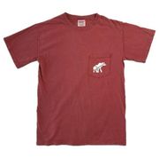 Comfort Colors  Red Alabama University Small Short Sleeve T-Shirt Sportswear
