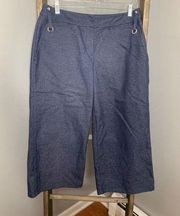 St. John Sport Wide‎ Leg Capri Jeans