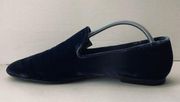 Vince. Bray Velvet Smoking Loafer Blue size 8