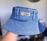 Upcycled Denim Bucket Hat