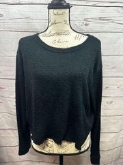 Agnes & Dora large black pullover sweater - 2230