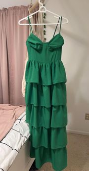 Emerald Green Prom Dress