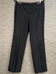 Dana Buchman Charcoal Gray Straight Leg Dress Pants - Size 10 Short - Buckles