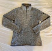 Gray Better Sweater 1/4 Zip