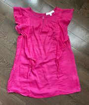 Adyson  Ruffle Sleeve Blouse Women’s Size Small