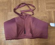 NWT Swim by Cacique Lightly Lined No Wire Bikini Top women's Size 24