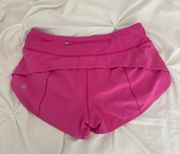 Sonic Pink Speed Up Shorts 2.5”