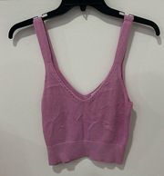 BP Pink Knit Tank Top