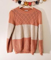 Promesa Striped Sweater size Small